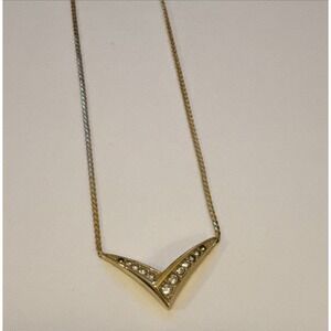 Vintage Christian Dior Gold Necklace